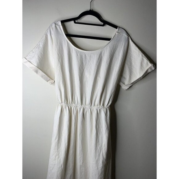 Free People FP Beach White Sorrento Midi Dress Size Small NEW - Picture 5 of 8